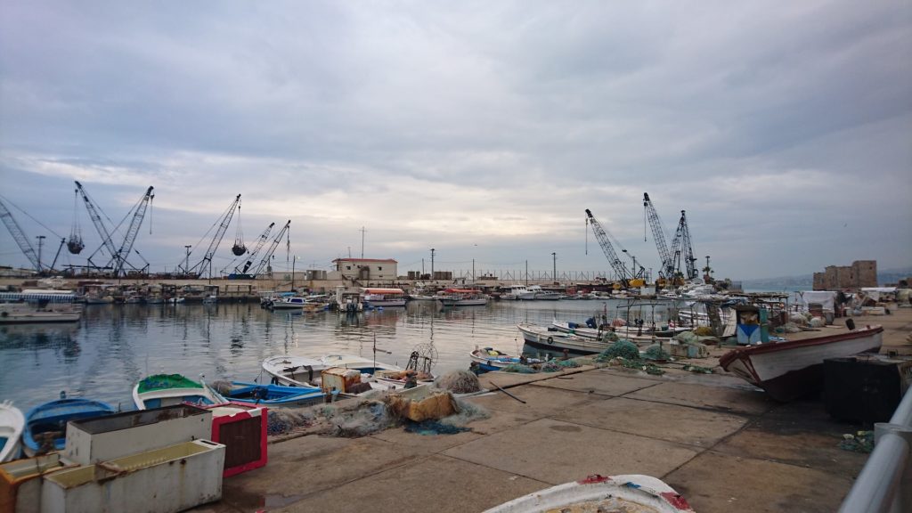 Backpacking im Libanon - Hafen